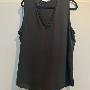 Violet & Claire Black Sleeveless Tank Top